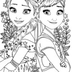 Frozen 2 Coloring Page For Kids Frozen Coloring Pages