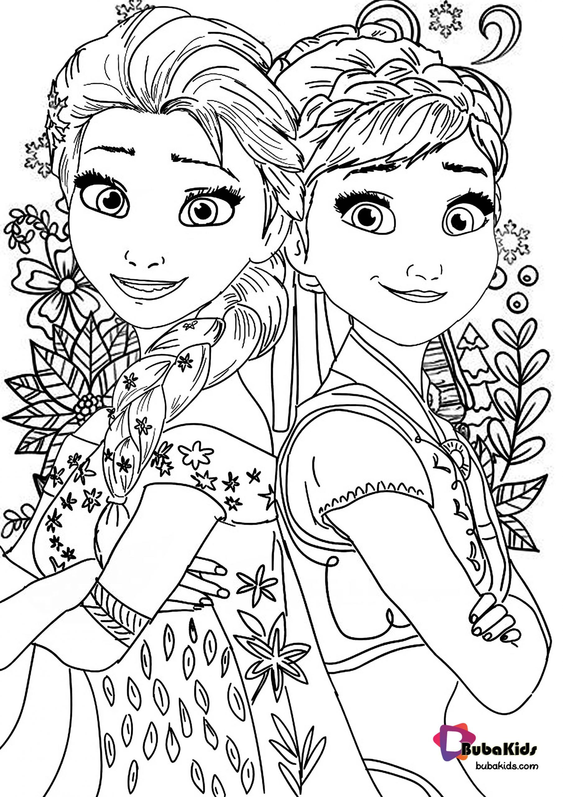 Frozen 2 Coloring Page For Kids Frozen Coloring Pages 