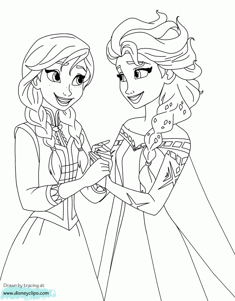 Frozen 2 Coloring Pages Coloring Home
