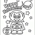 Full Page Printable Halloween Coloring Pages At
