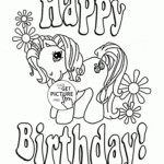 Happy Birthday Unicorn Coloring Pages Free Coloring Sheets