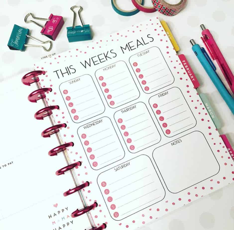 Happy Planner 101 Organization Obsessed