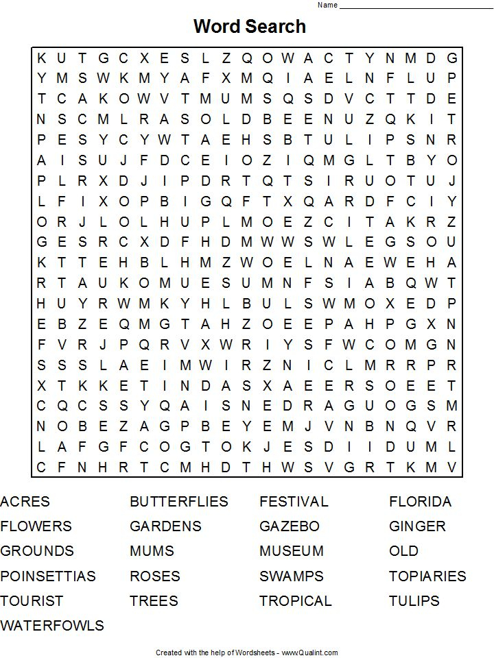 Hard Printable Word Searches For Adults Results For 