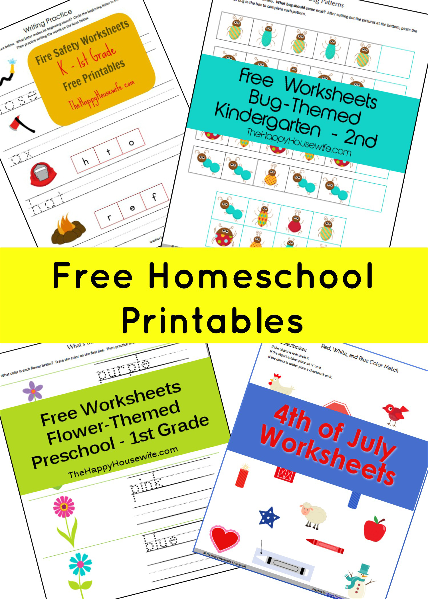 Homeschool Free Printables The Happy Housewife Home 