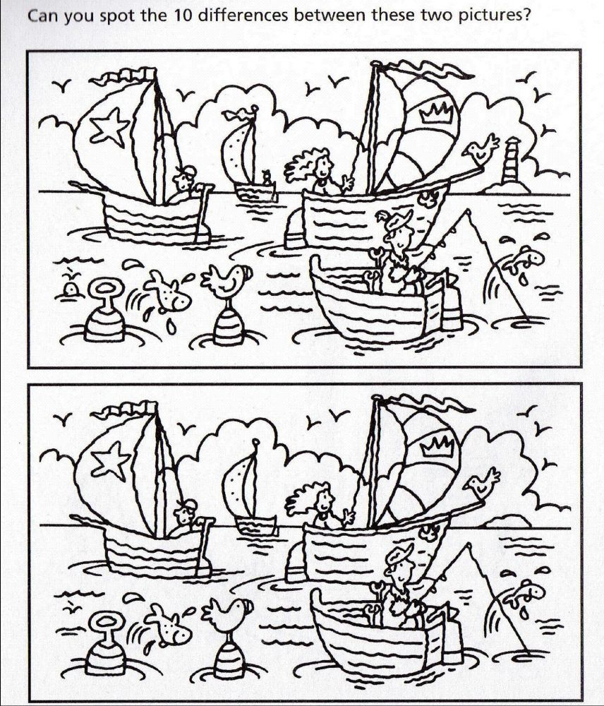 How Many Can You Spot Fun Spot The Difference