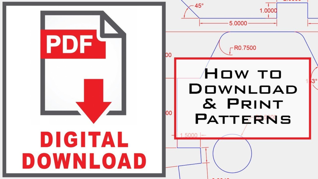 How To Download Print Leather Craft Patterns YouTube