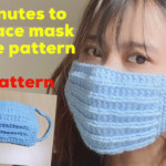 How To Knit Face Mask Eng Sub Free Pattern Knit
