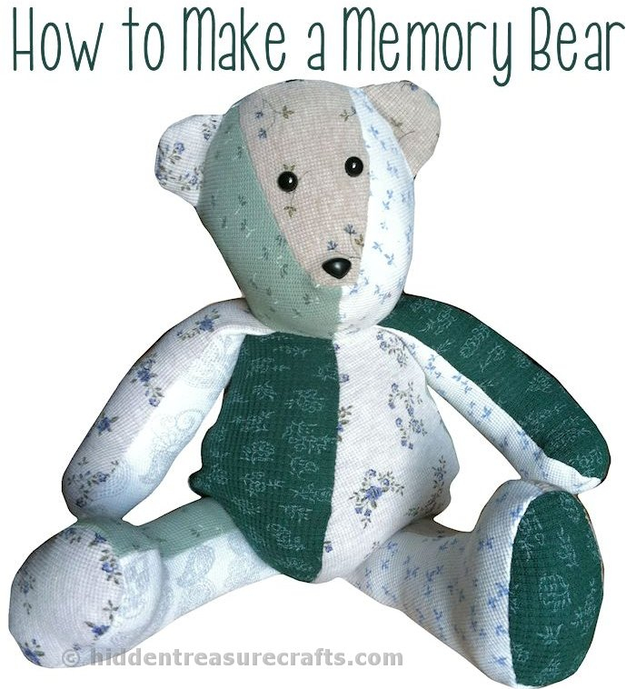 How To Make A Memory Bear Hidden Treasure Crafts And How To Make A Memory Bear Hidden Treasure Crafts And