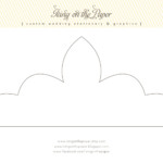 Icing On The Paper FREE Printable Tiara