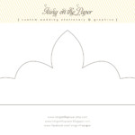 Icing On The Paper FREE Printable Tiara