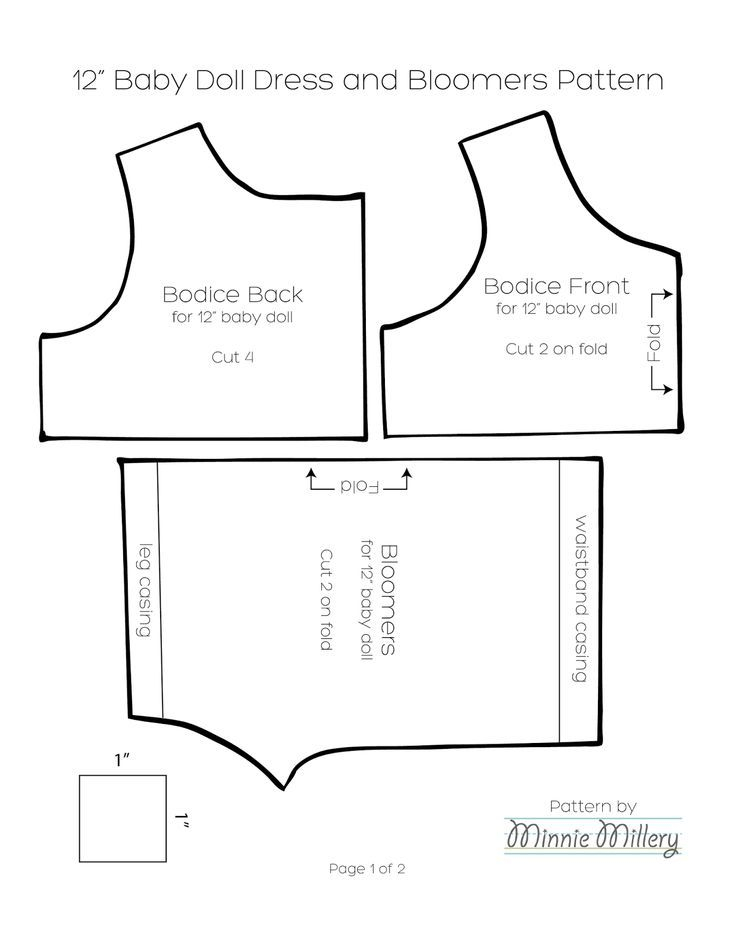 Image Result For Free Printable Doll Clothes Patterns Our 