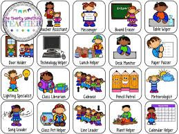 Image Result For Free Printable Preschool Job Chart