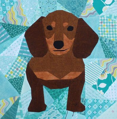 Image Result For Paper Pieced Dachshund Quilt Dog Quilts 