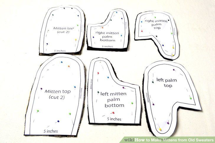 Image Result For Recycled Sweater Mitten Pattern Mittens 