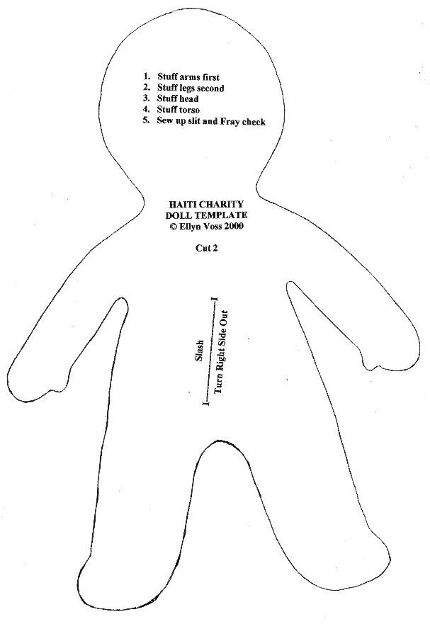 Image Result For Simple Doll Pattern Doll Sewing 