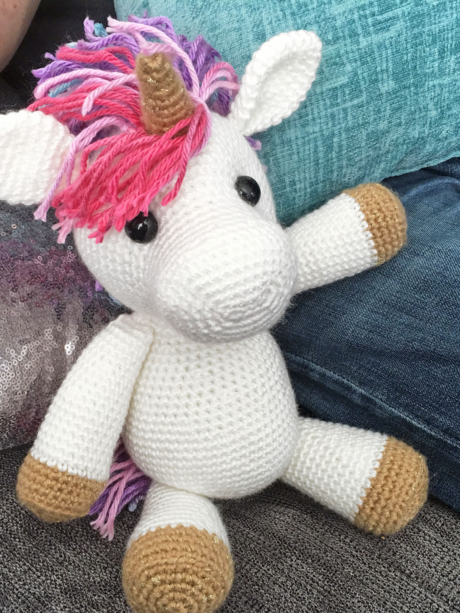 Jazzy The Unicorn Free Amigurumi Pattern Jess Huff