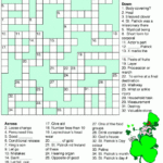 Jumbo St Patrick S Day Crossword Puzzle