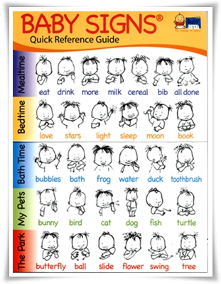 Jung And Littleone Cute Signing Baby baby Sign Language