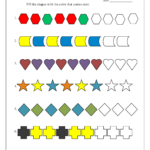 Kidz Worksheets Preschool Color Patterns Worksheet8