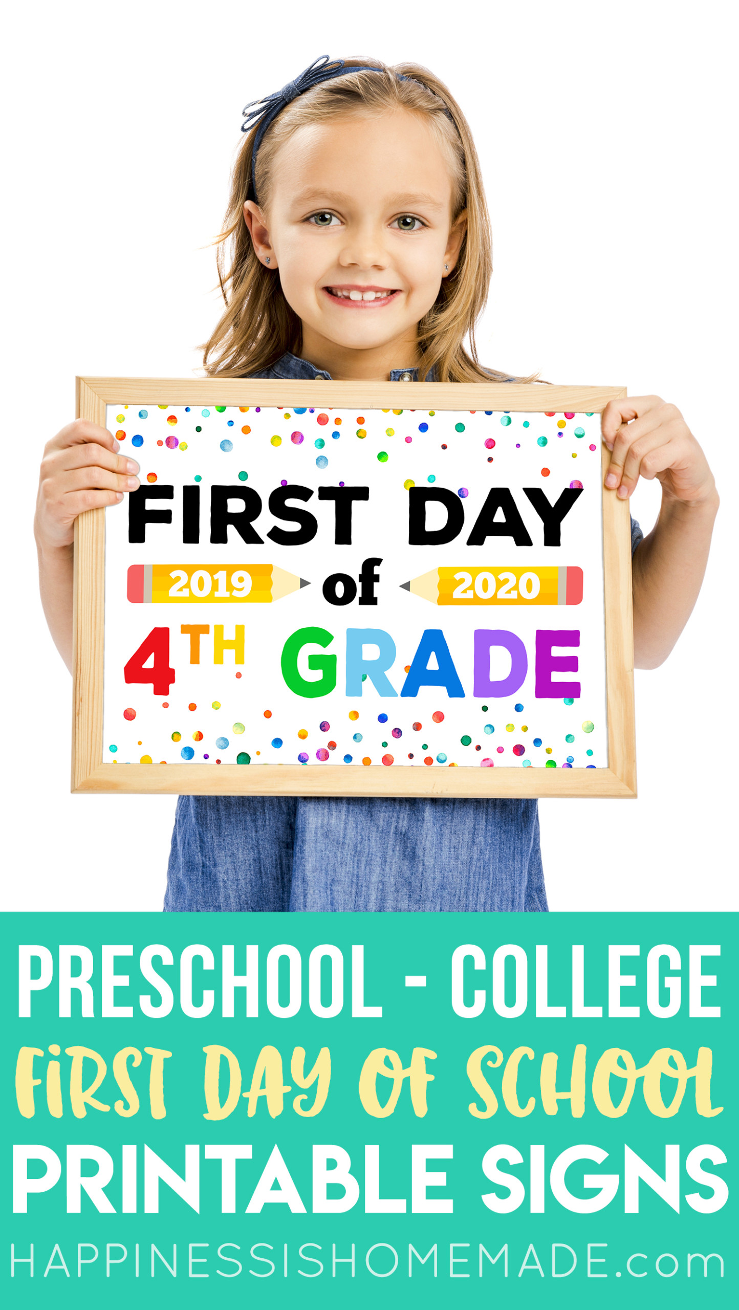 Last Day Of School Signs 2025 Free Printable Happiness 