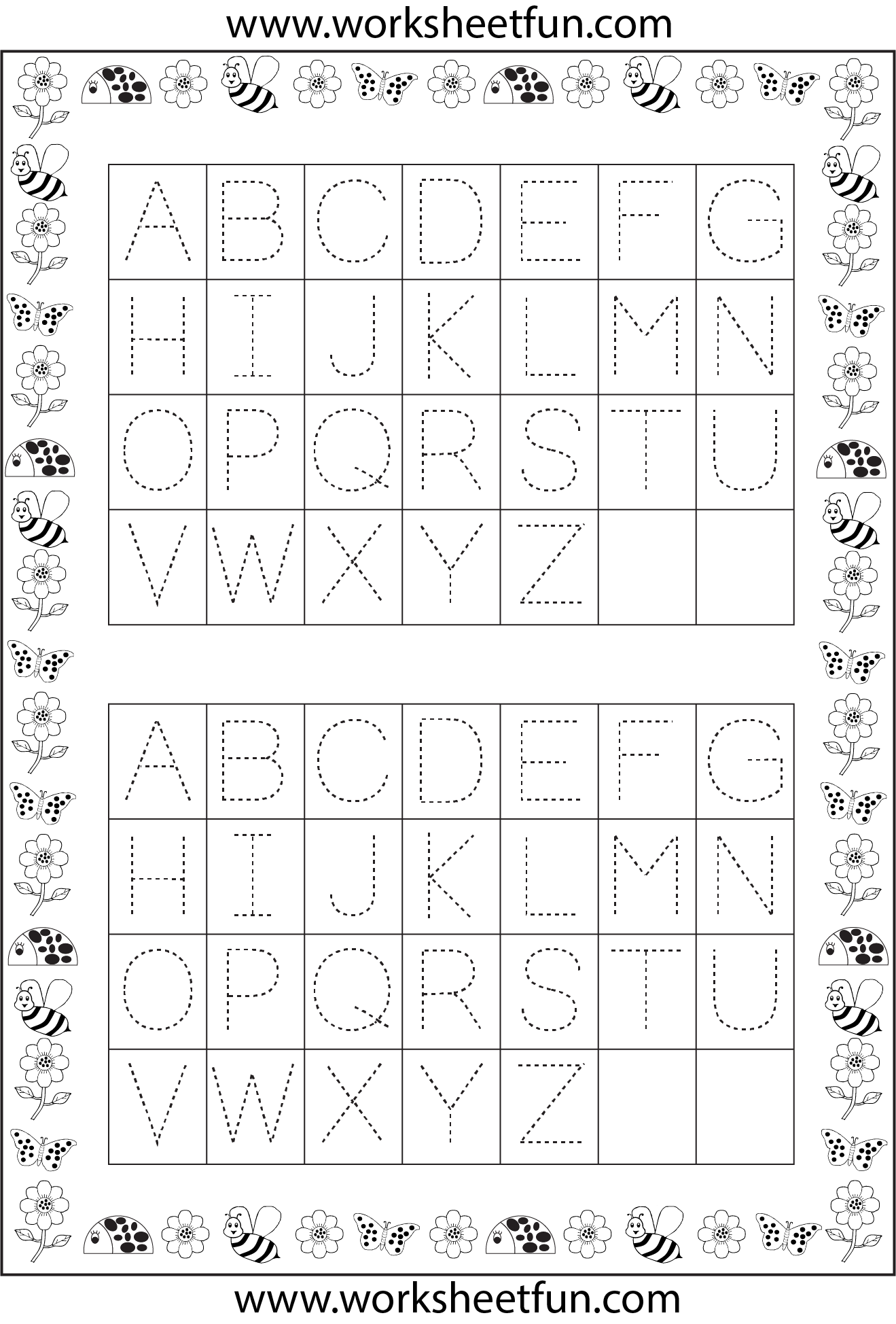 Letter Tracing 1 Worksheet FREE Printable Worksheets 