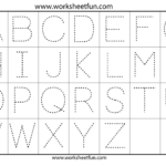 Letter Tracing 7 Worksheets FREE Printable Worksheets