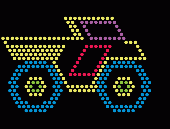 Lite Brite Paper Refill Vehicle Theme Pack