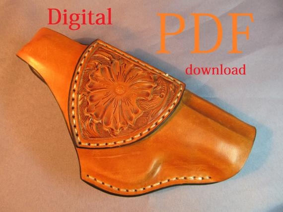 Makarov Handgun Holster Pattern And Full Step by step