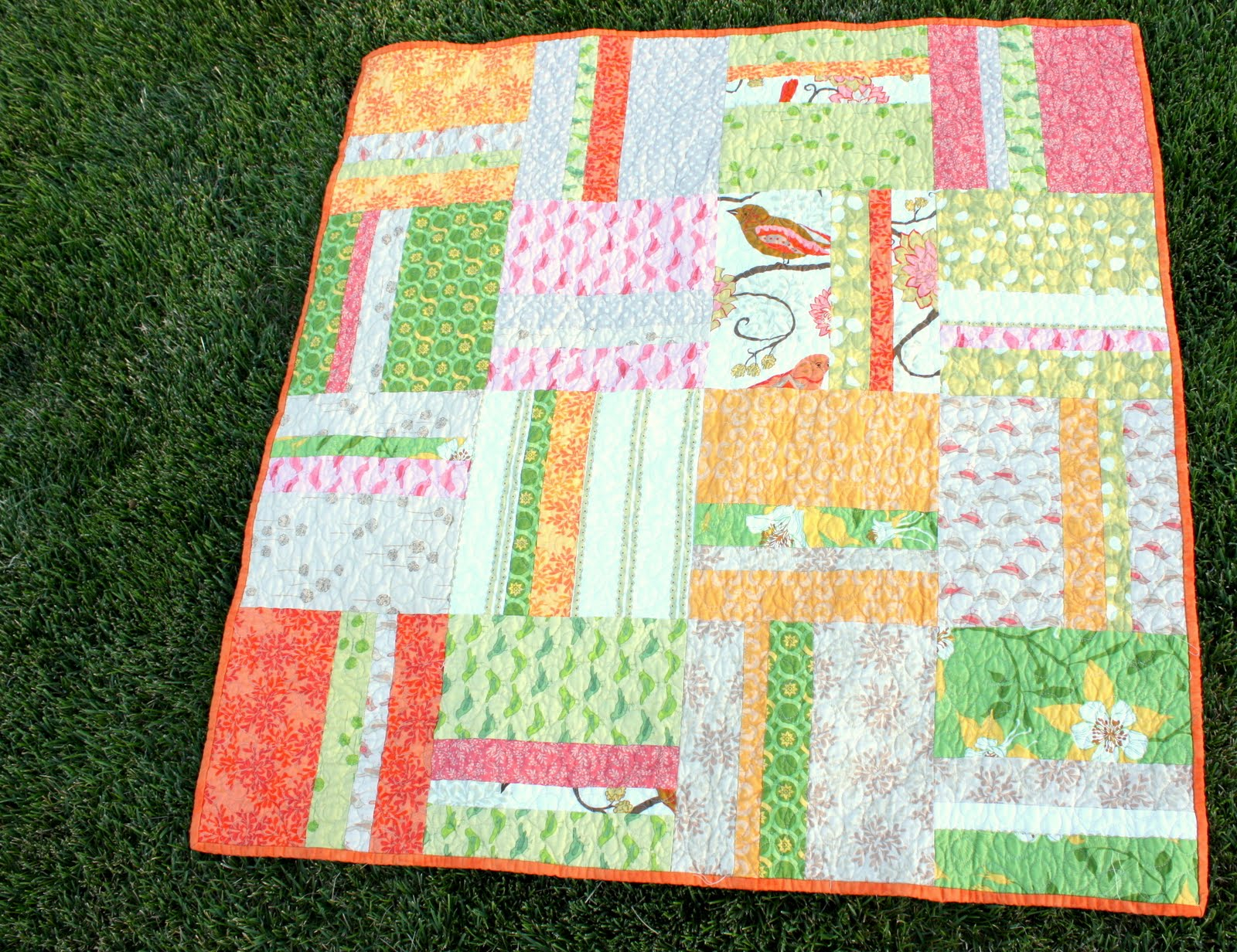 Mei Mei Fabrics Beginner Simple Stripes Quilt Tutorial By 