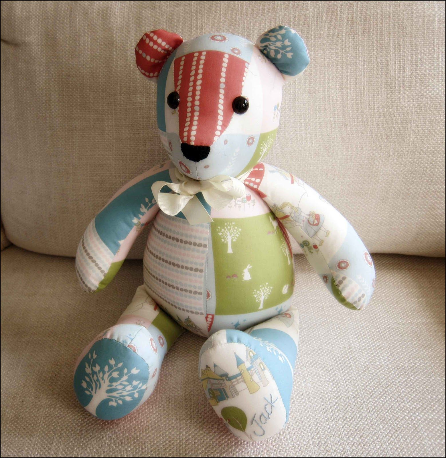 Memory Bear Pattern Free Teddy Bear Sewing Pattern