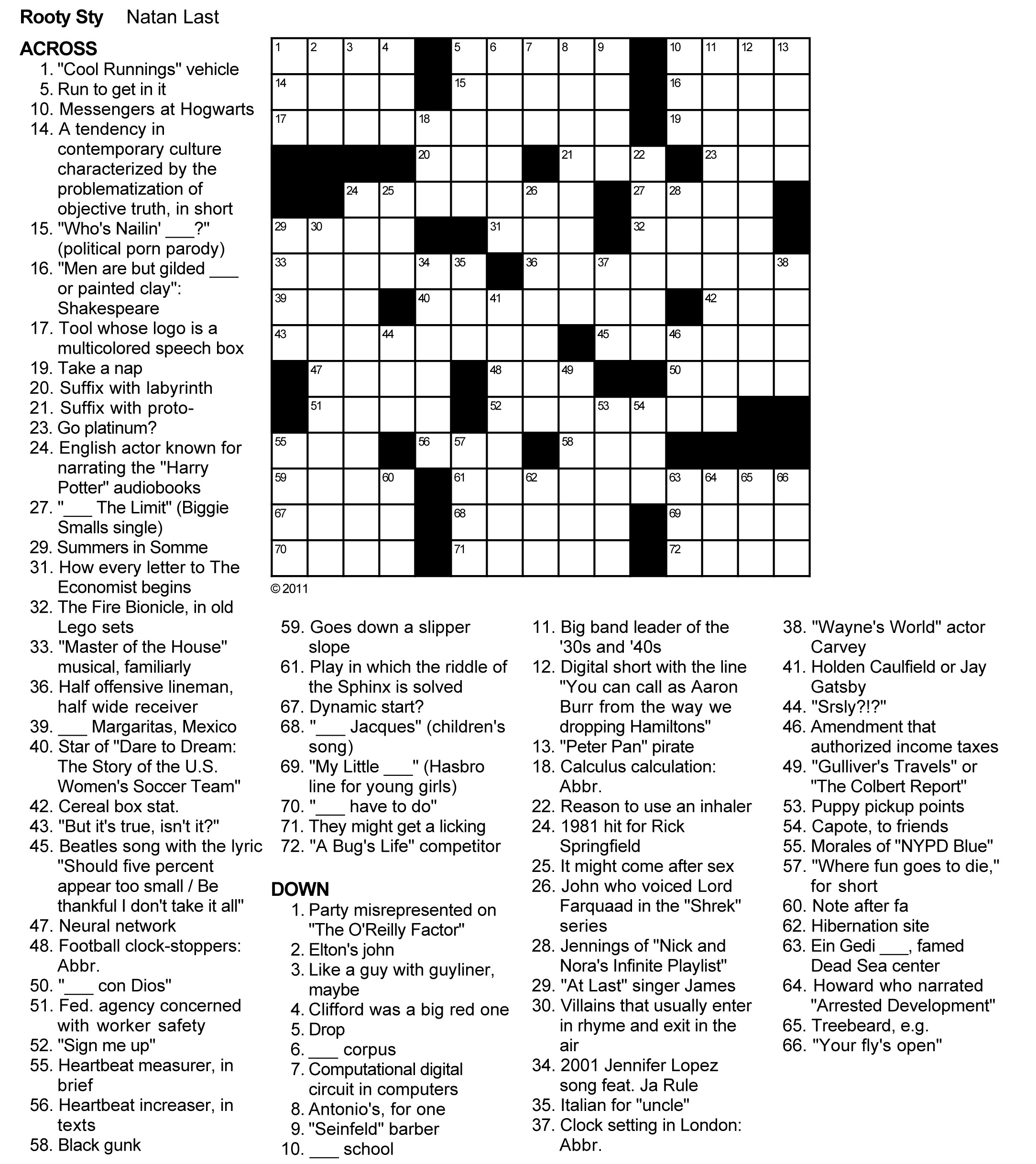 Nea Printable Crossword Puzzles Printable Crossword Puzzles