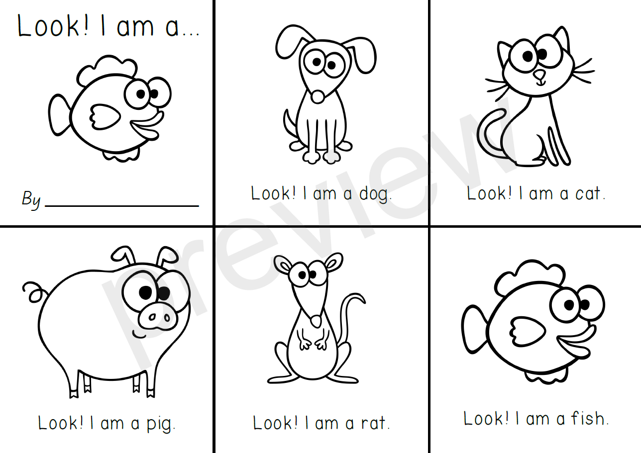 NEW 145 SIGHT WORD PRINTABLE BOOKS FOR KINDERGARTEN 