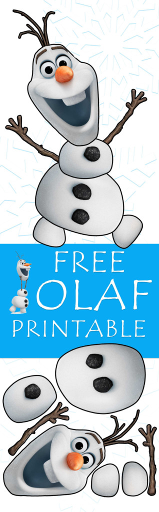 Olaf Printable From Disney Frozen Olaf Template For Crafts