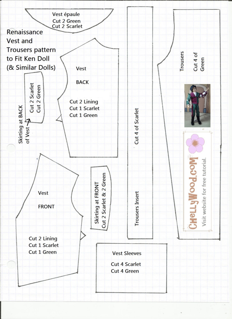 Old Pattern Page Free Doll Clothes Patterns Old Pattern Page Free Doll Clothes Patterns