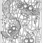 OWL Coloring Pages For Adults Free Detailed Owl Coloring
