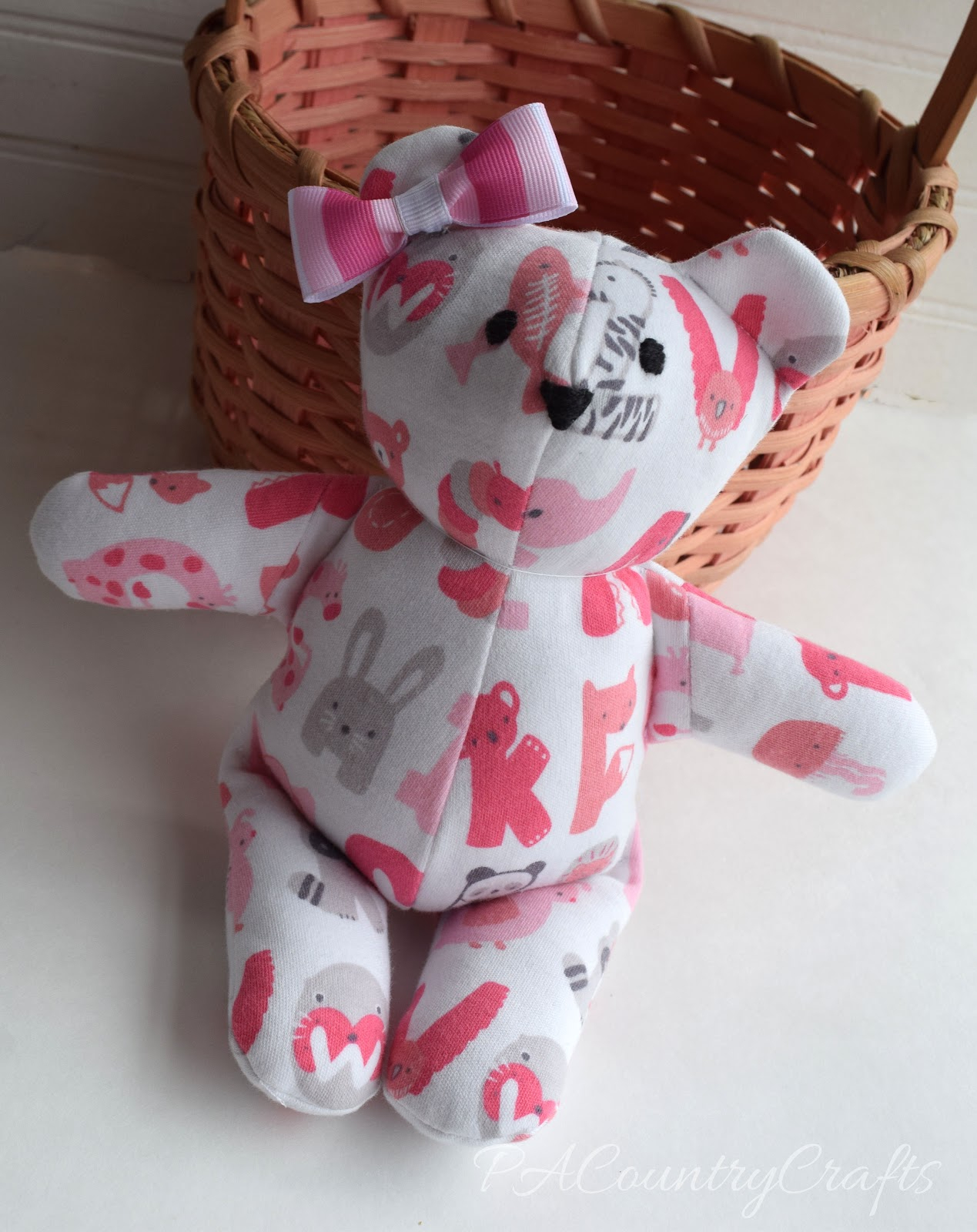 PACountryCrafts Baby Clothes Memory Bear Pattern And Tutorial