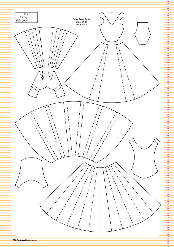 Paper Fold Dress Pattern Yahoo Image Search Results 