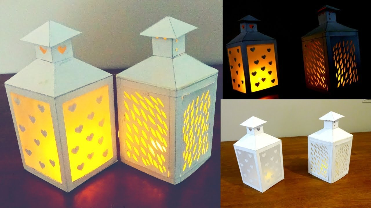 Paper Lantern Diwali DIY free Lantern Template YouTube
