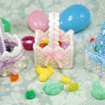 PATTERN Lacy Easter Baskets In Plastic Canvas