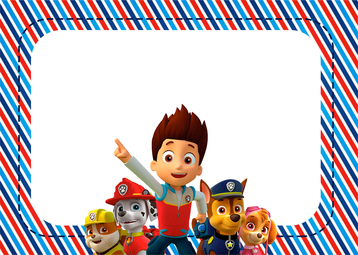 Paw Patrol Free Printable Invitations Oh My Fiesta In 