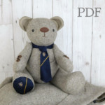 PDF Memory Bear Sewing Pattern Download Etsy