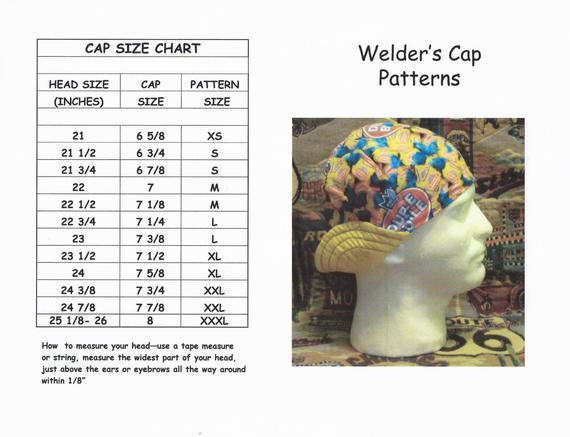 PDF Welder s Hat Cap Pattern For 6 Panel Short Crown 