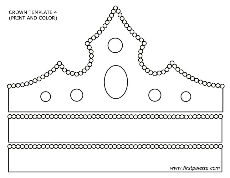 Pin By Kara Peterson On Primary Crown Template Crown 