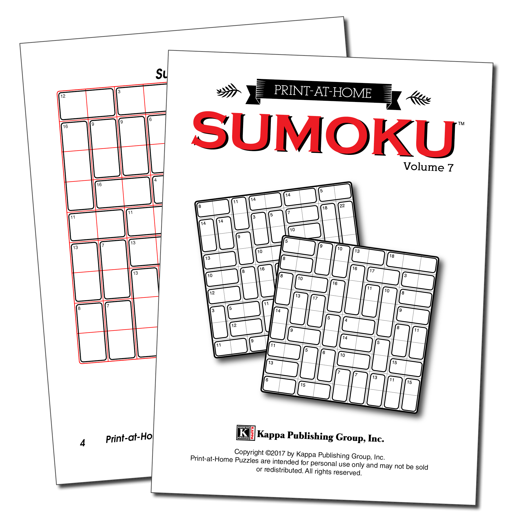 Print at Home Sumoku Kappa Puzzles