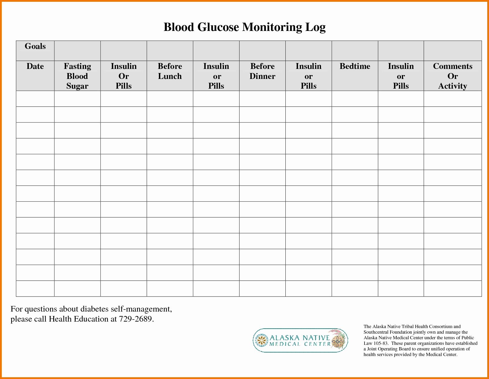 Printable Blood Sugar Chart Business Mentor
