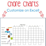 Printable Chore Charts Cutesy Crafts