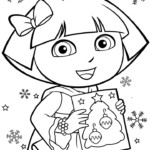 Printable Dora Coloring Pages Free Printable Coloring