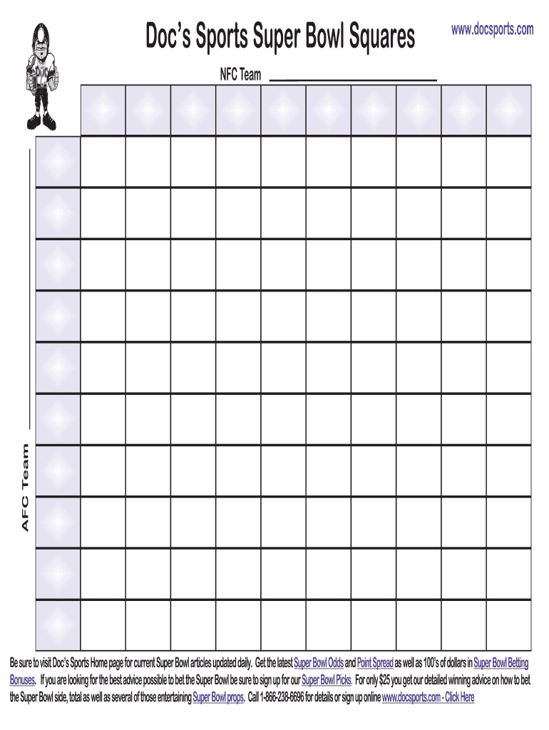 Printable Football Squares Fill Online Printable 