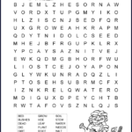 Printable Gardening Word Search For Kids Tree Valley