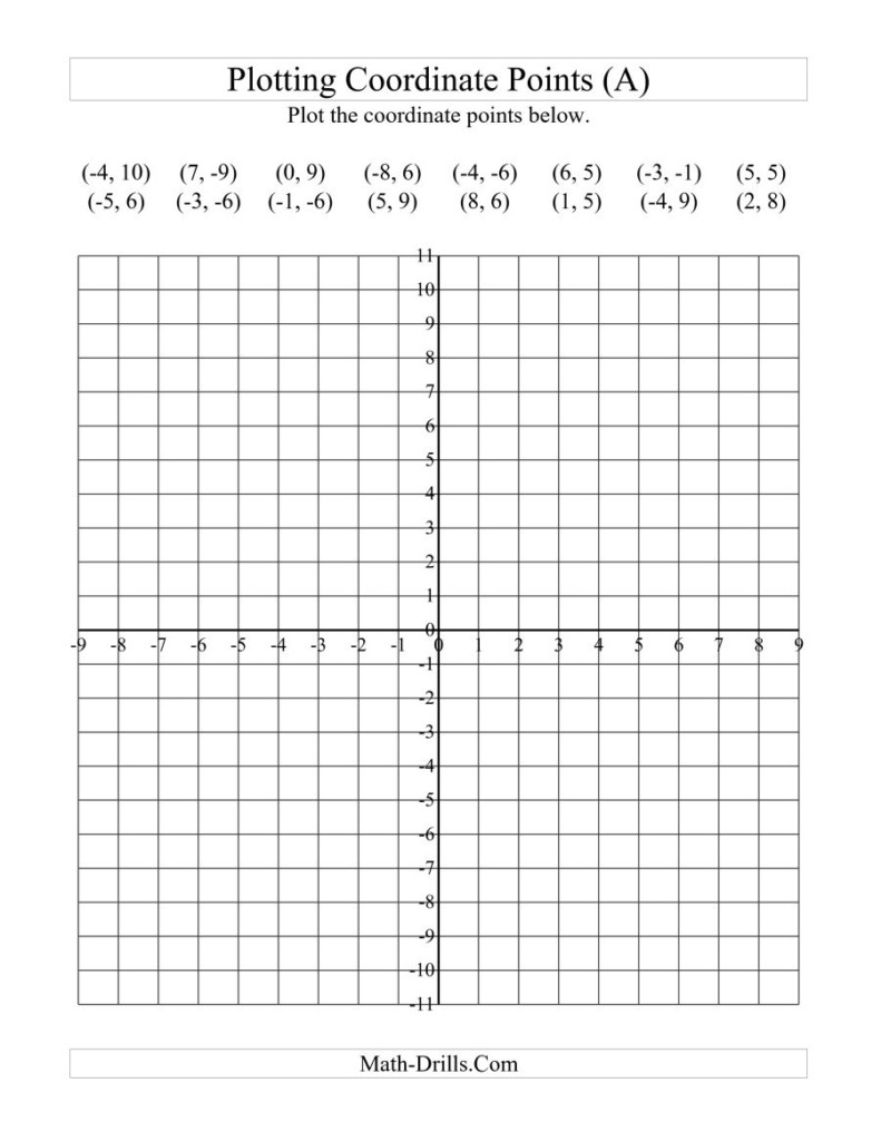 Printable Graphing Puzzles Printable Crossword Puzzles